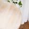 2.5ft. White Chinese Fir Farmhouse Accent Table